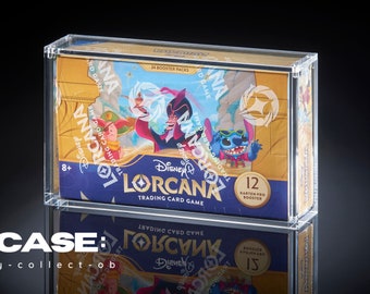 Acrylic Display Collectors Case for Lorcana Into the Inklands Booster Box - Etsy Acrylic Display Collectors Case for Lorcana Into the Inklands Booster Box - Etsy