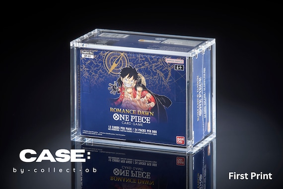 one piece romance dawn booster box case english One Piece Card Game OP01 Romance Dawn (2nd Wave White Bottom Reprint)