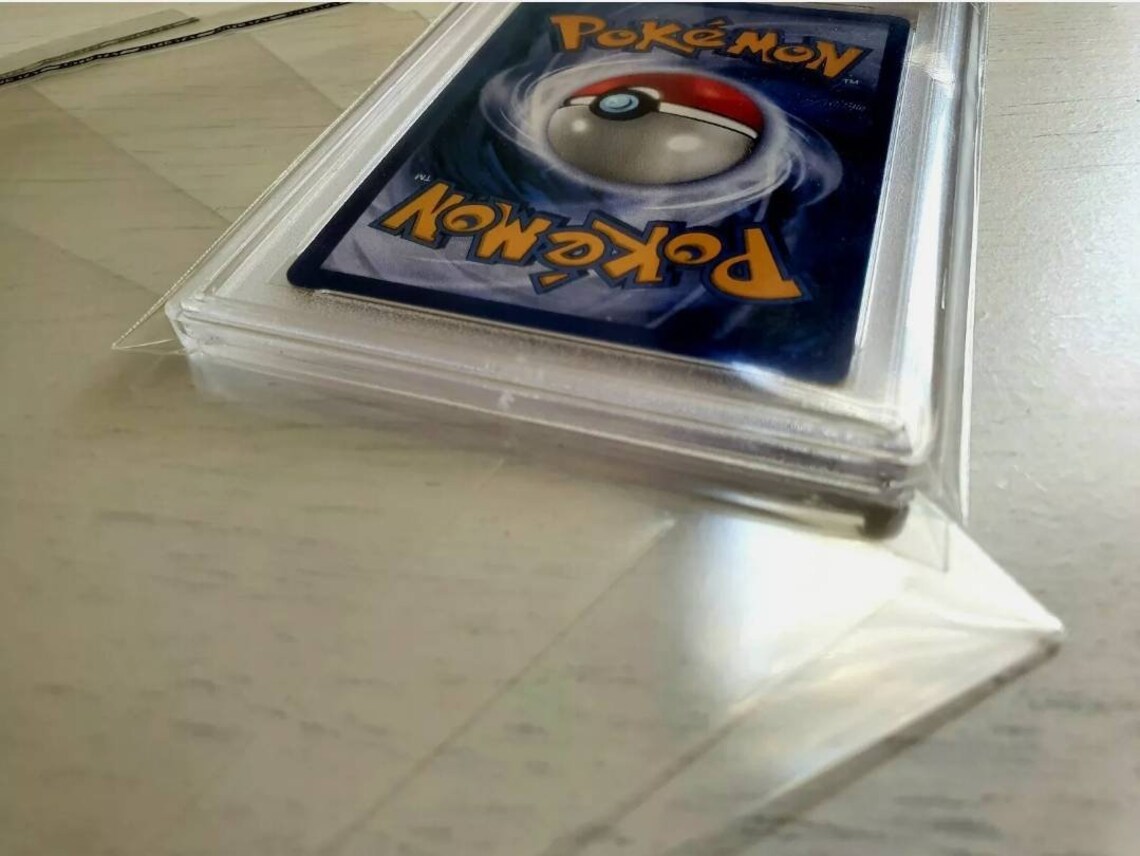 50x Pokemon PSA Grading Card protective Cases Etsy