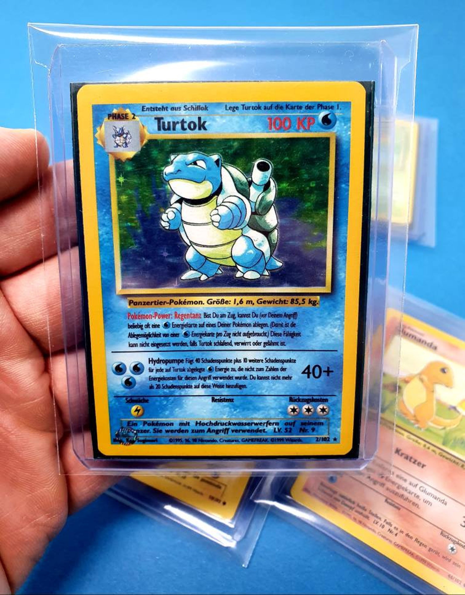 50x Pokemon Toploader holder Case Sleeves Etsy