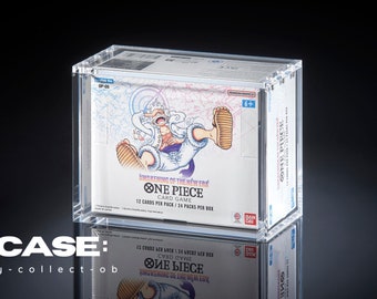 Estuche Acrílico One Piece Display Booster Box Inglés OP-05 El despertar de la nueva era