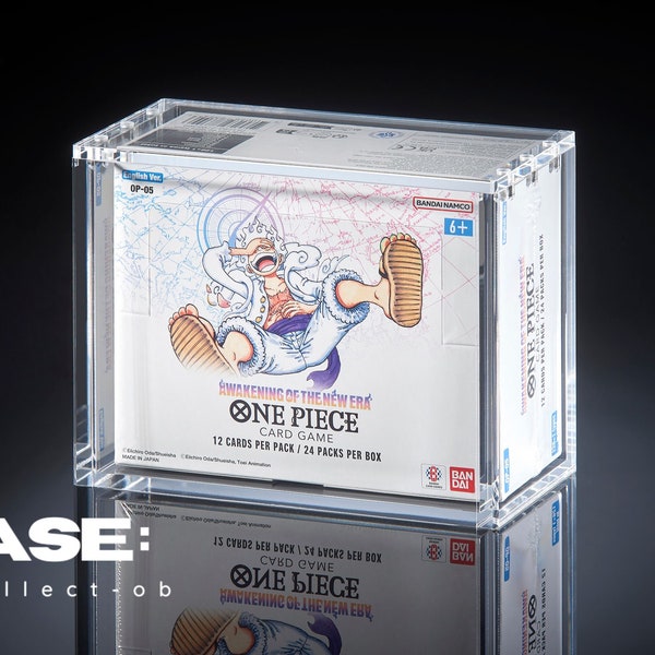 Boitier Acrylique One Piece Display Booster Box Anglais OP-05 L'éveil de la nouvelle ère