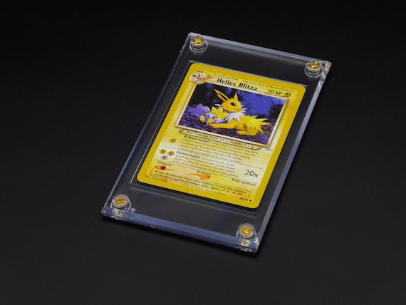 Acrylic Case for Pokemon Cards, Card Display Case, Stand Protector, Sport  TCG Yugi - Etsy