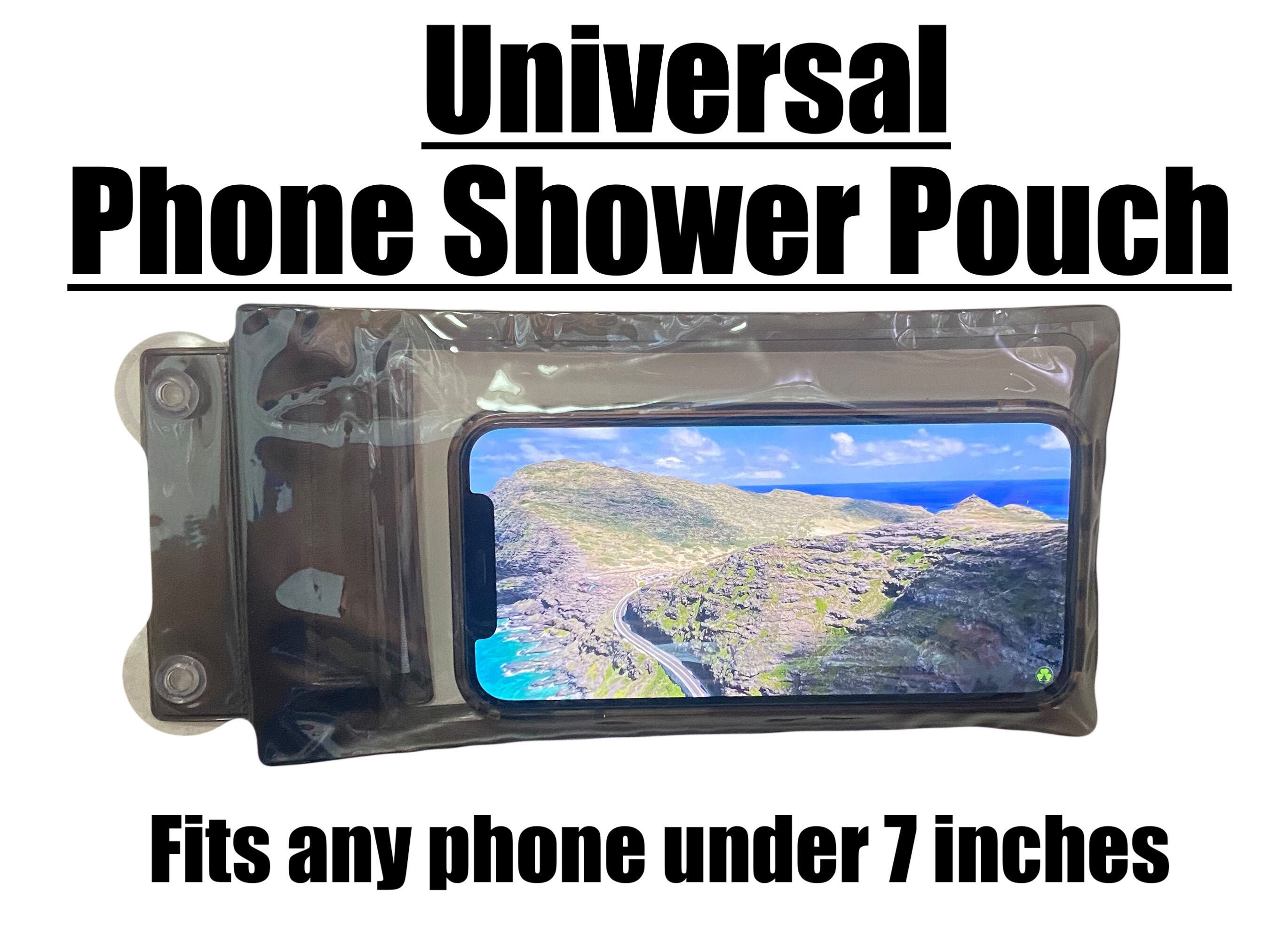 Universal Bathroom Cellphone Shower Pouch Waterproof Holder Etsy