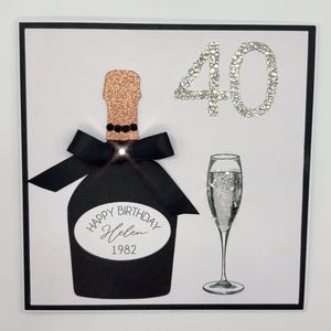Besondere Geburtstagskarte für 40. Jahr 1985 30. Geburtstagskarte für ihren 21. Geburtstag für elegante Mädchenkarte für Tochter 1985 geboren