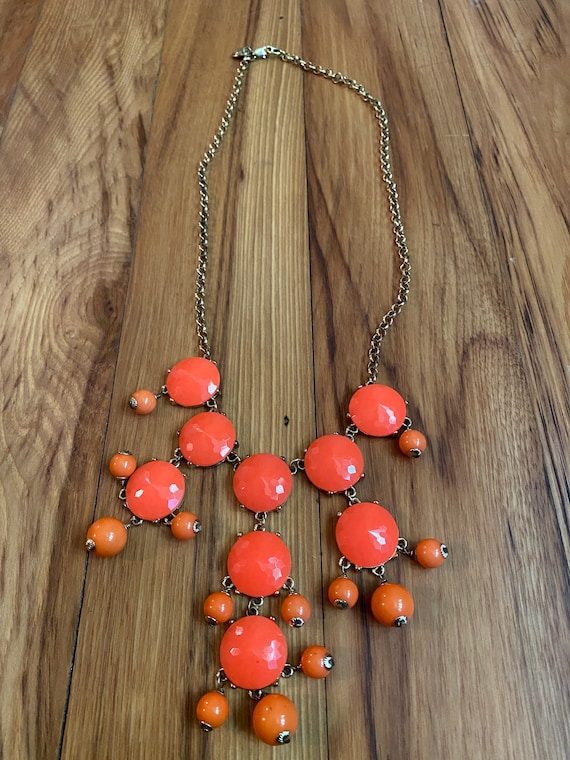 Peachy Unique Pattern Silver Necklace - image 1