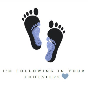 Footprint craft - following in your footsteps