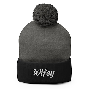 Wifey Pom-Pom Beanie