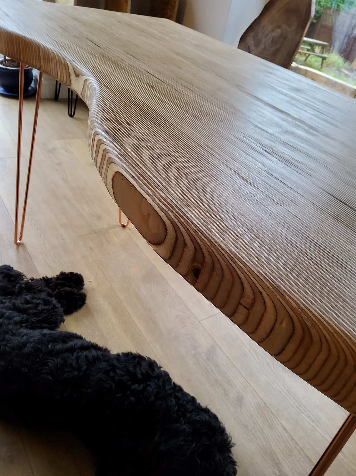 Birch Ply Laminated End Grain Desk for Home Working. Etsy