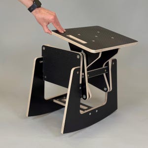 Balance Office Chair - Back Pain Relief Chair, Minimalistic Rocking Chair, Modern Office Desk Stool, Design Stool, Yoga Chair