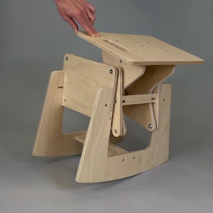 Office Chair – Ergonomic Rocking Balance Chair for Home & Office | Silent Motion Active Sitting Stool, 360 Degree Movement