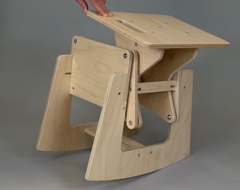 Rocking Yoga Chair for Active Sitting and Back Pain Relief
