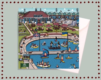Hove Lagoon Greetings Card