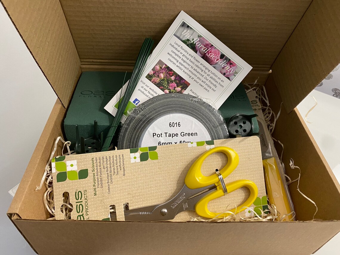 Flower arranging tool kit floristry craft scissors basic kit Etsy