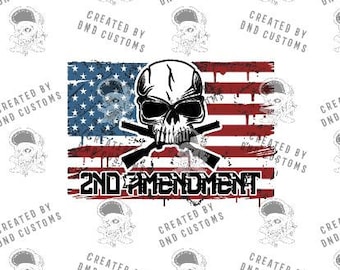 2nd Amendment SVG digital design. Support the Second Amendment!