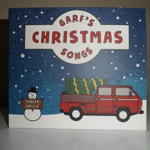 Babbo Natale segreto? CD Cartolina di Natale Regalo. 5 Tracce CD di canzoni natalizie originali di Gareth Hollis