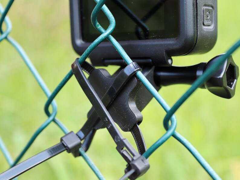 Fence Chain Link Mount for Gopro Hero 4, 5, 6, 7, 8, 9, 10 Etsy