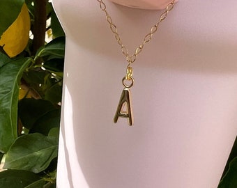 Stanley Cup Charm Accessories Tumbler GOLD Handle Capital Initial Alphabet ID Charm BruMate Yeti Starbucks Bridesmaid Wedding Simple Modern