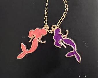 Mermaid Stanley Tumbler Cup Handle Charm BruMate HydroFlask Simple Modern Corkcicle Owala HydroJug