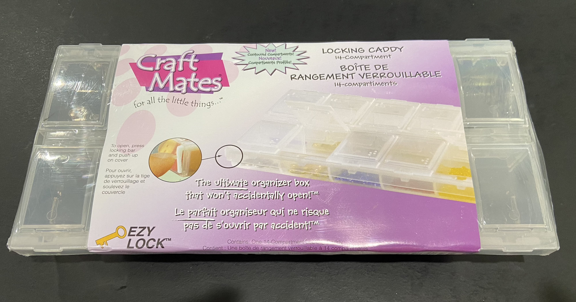 Craft Mates Lockables Small Storage Container 14 Compartments Etsy