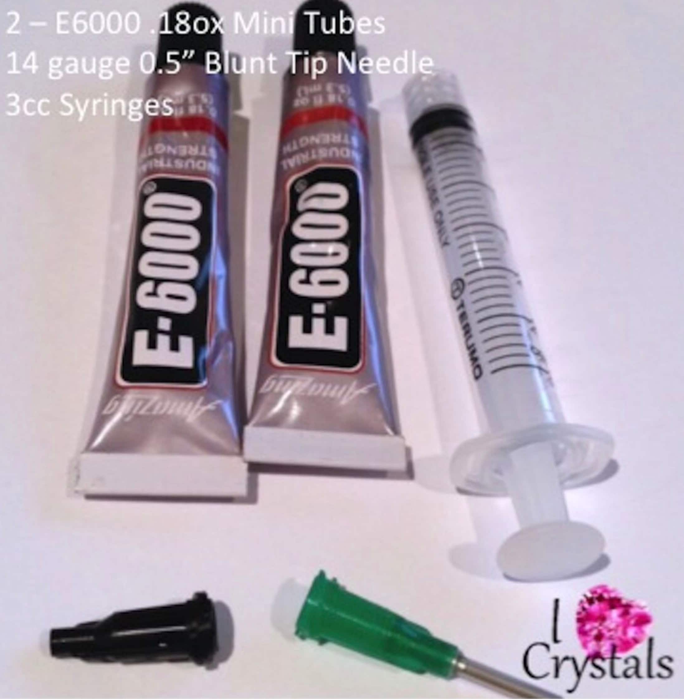 Glue Syringe For Woodworking, 3ml Blunt Tip Injection Syringes Luer Lock  16Ga 18Ga 20Ga Blunt Needle