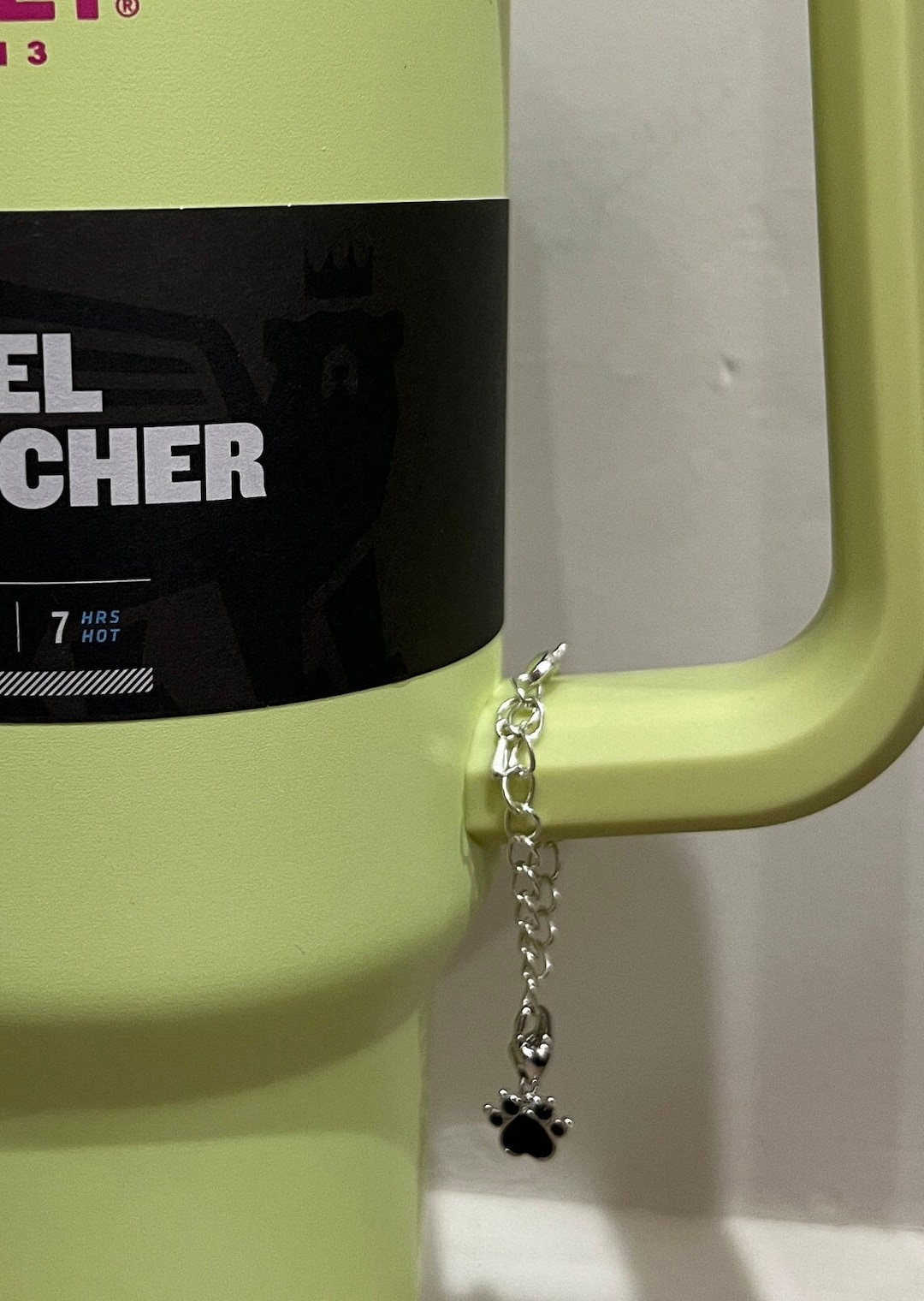 Stanley Tumbler Cup Handle Accessories Custom Charm Austrian Crystal