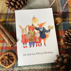 Carte de Noël Carol de Noël