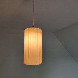 Philips hanging lamp designer Louis Kalff Philips white Netherlands '60