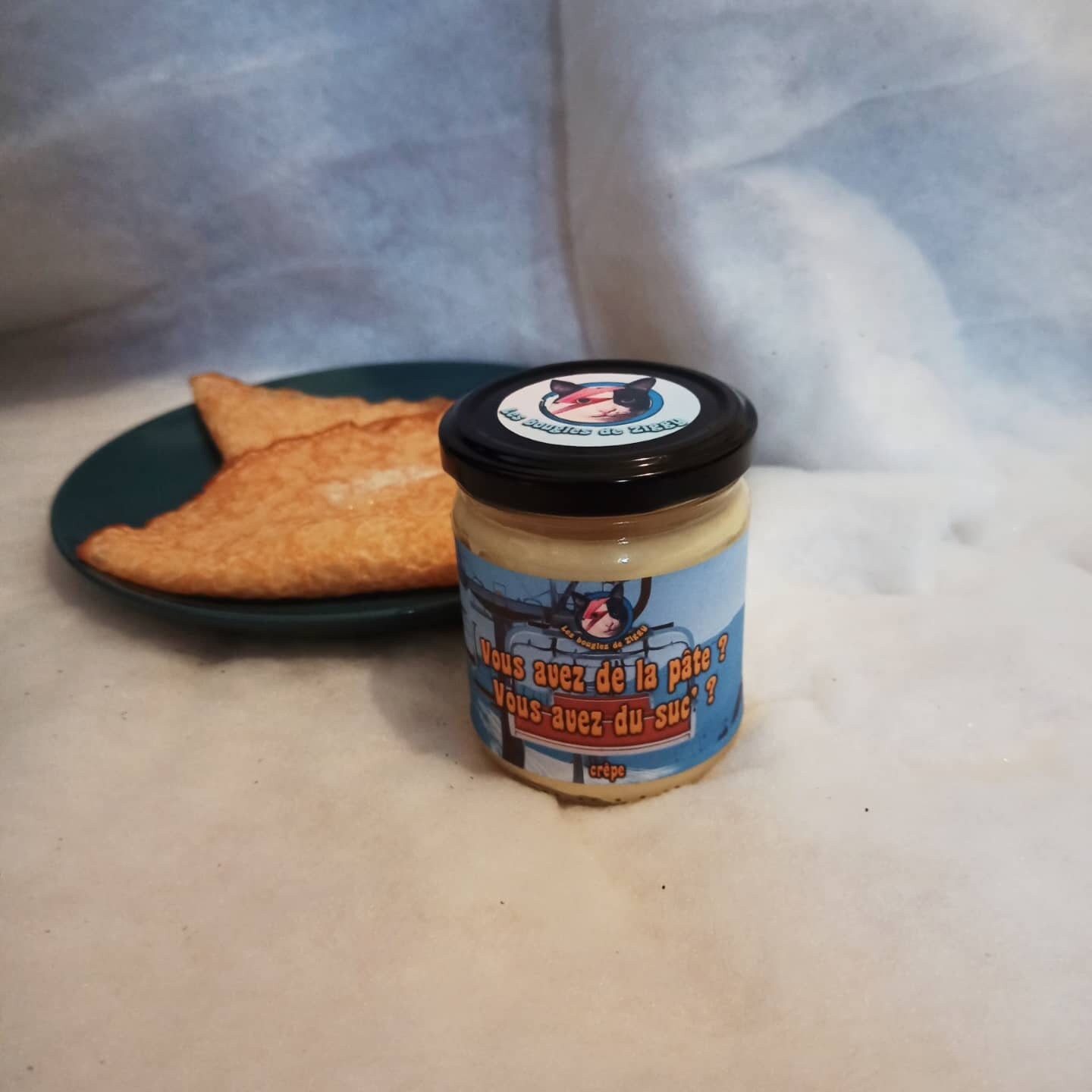 Bougie Vous Avez de La Pâte ? Vous Du Suc' ? Inspirée Des Bronzés Font Ski - Senteur Crêpe