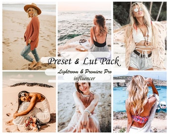 42 Influencer Lut Pack Mobile Lightroom, Desktop Lightroom Preset, Lightroom Preset, Magic Luts, Video Preset, Film Lut, CUBE, Premiere Pro