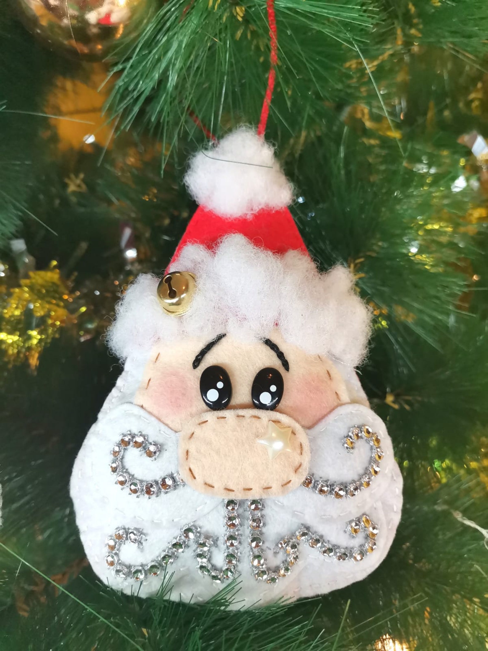 Santa Claus Pattern PDFEasy patterns felt.Christmas Etsy