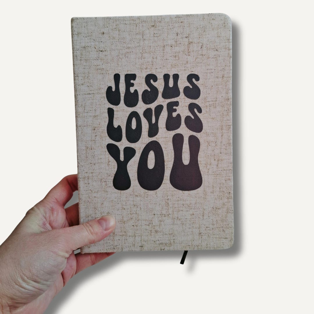Christian Notebook | Bible Study Journal | Prayer Journal | Canvas ...