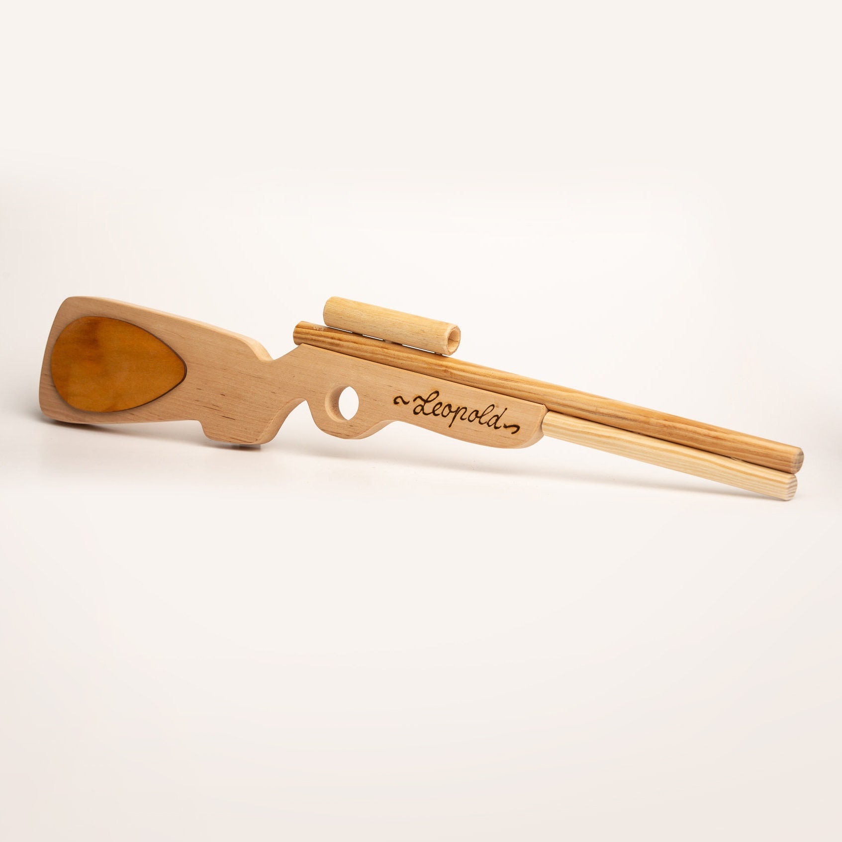 Wooden Rifle With Name - Etsy