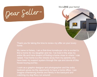 Editable Buyer Offer Letter (DIGITAL)