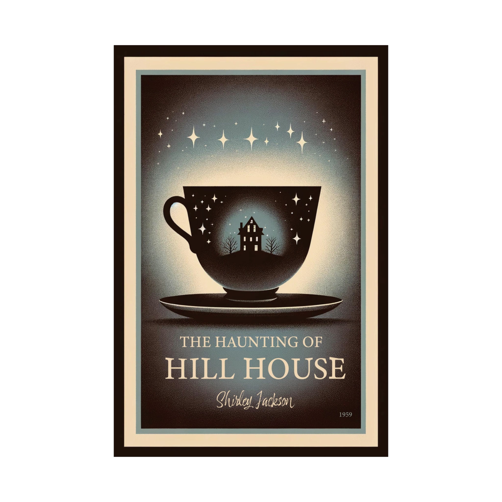 The Haunting of Hill House - Cup of Stars Vintage Style Poster