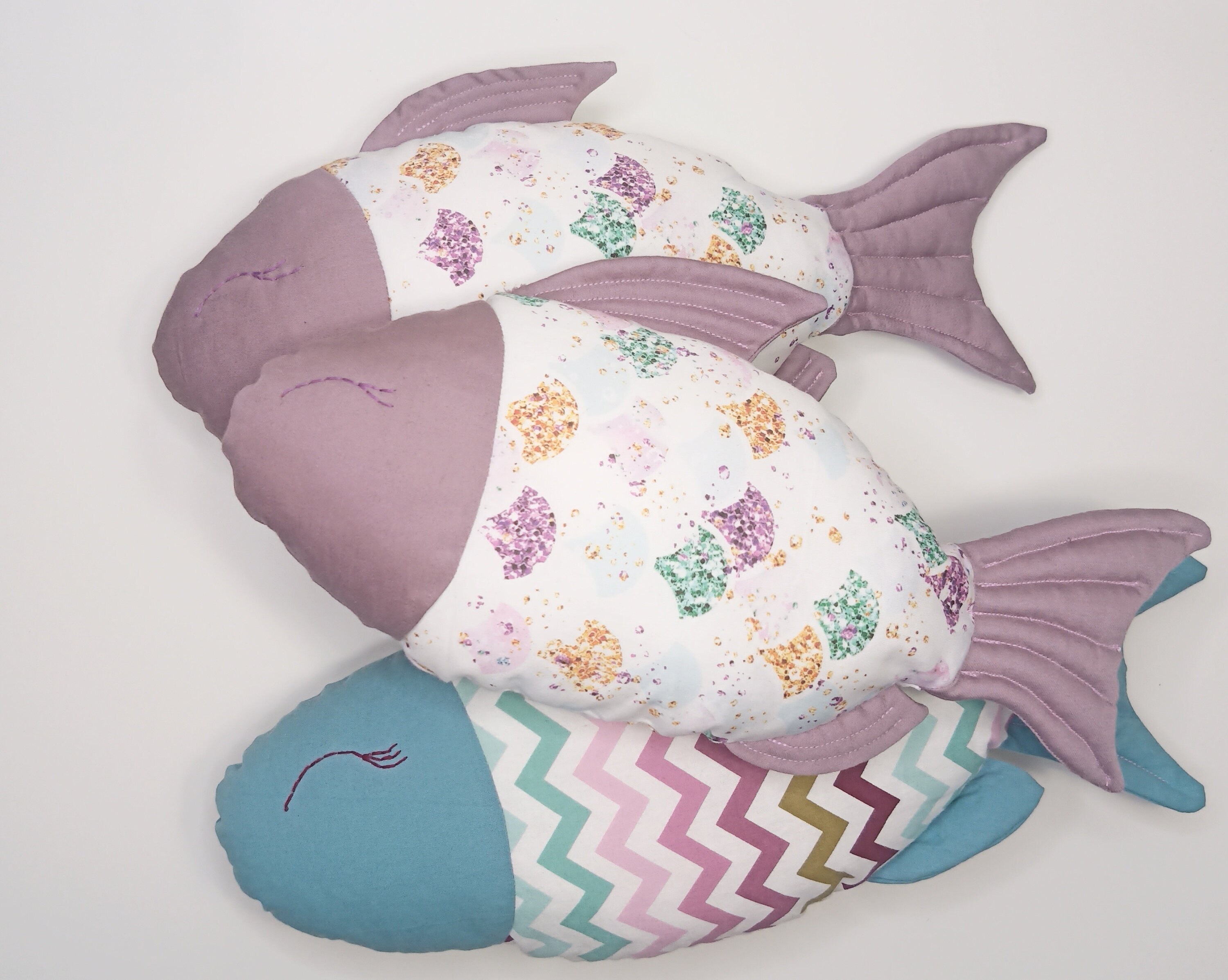 Soft toy fish sewing tutorial Stuffed animal PDF pattern Etsy