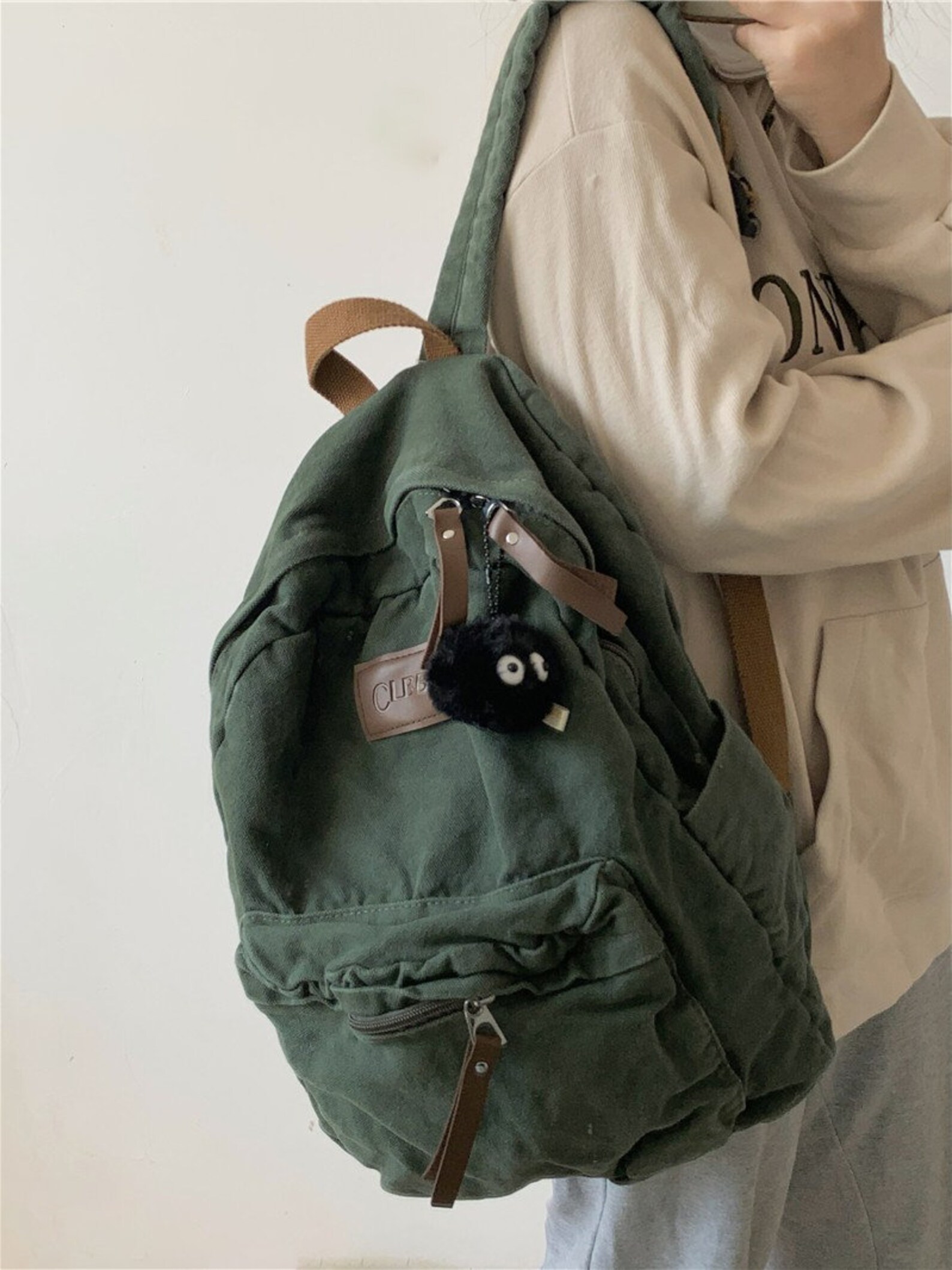 Old Canvas Backpack Canvas Backpack for Travel Japanese Etsy