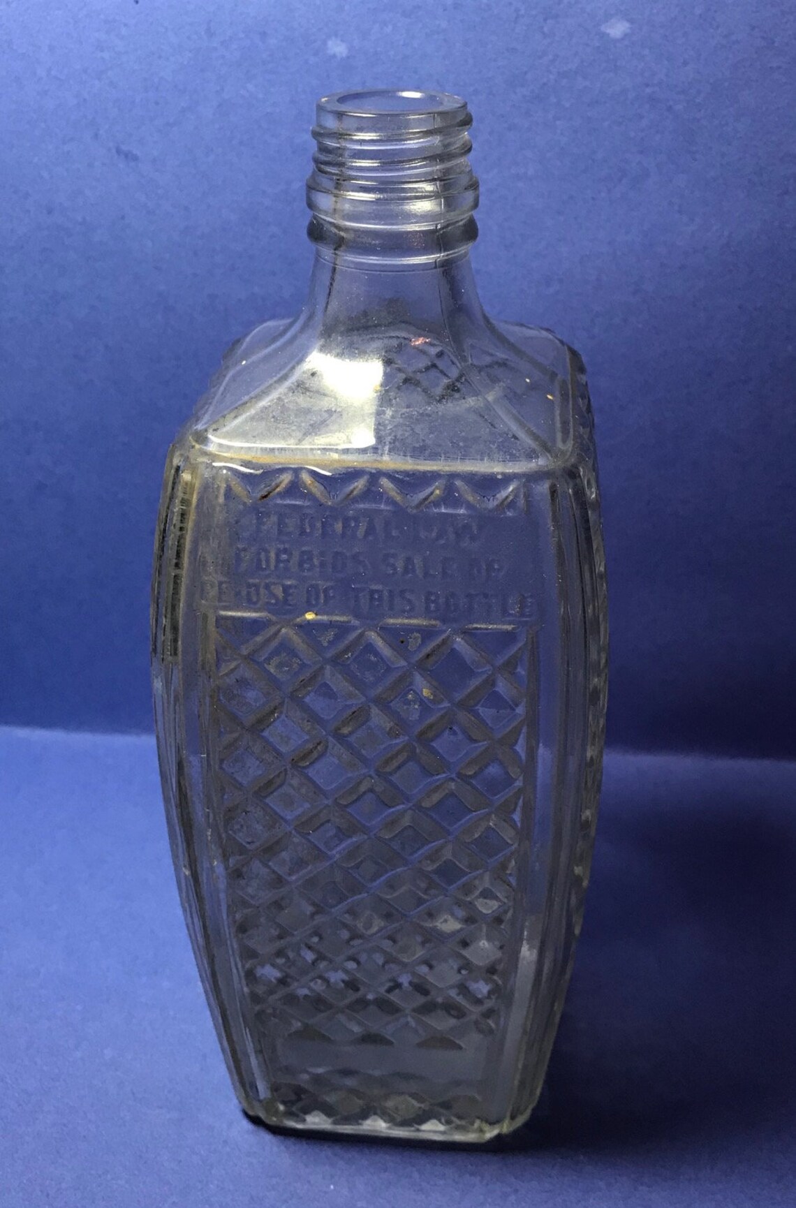Vintage Liquor Bottle federal Law Forbids Sale.... Etsy