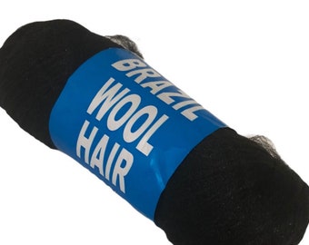 Set of 4 balls of Brazilian wool