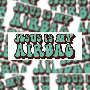 No Airbag Warning Sticker - 5 Inch Waterproof Vinyl Decal For Car Bumper, Laptop & Windows