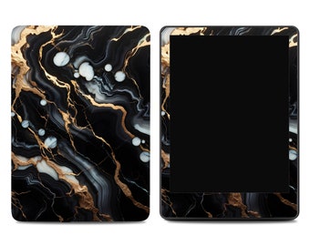 Black and Gold Marble Kindle Skin | Kindle Paperwhite Skins | Kindle Stickers | Kindle Skins | Paperwhite Decal