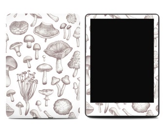 Hand Drawn Mushroom Kindle Skin | Kindle Paperwhite Skins | Kindle Stickers | Kindle Skins | Paperwhite Decal