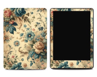 Vintage Flower Kindle Skin | Kindle Paperwhite Skins | Kindle Stickers | Kindle Skins | Paperwhite Decal