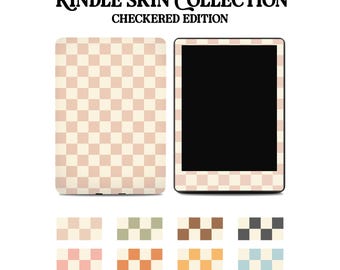 Checkered Kindle Skins | Kindle Paperwhite Skins | Kindle Stickers | Kindle Skins | Paperwhite Decal
