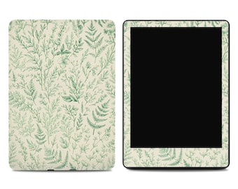 Botanical Sketch Garden Kindle Skin - Vintage Floral Kindle Decal