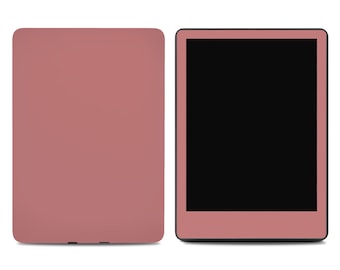 Dusty Rose Kindle Skin - Soft Solid Color E-Reader Wrap