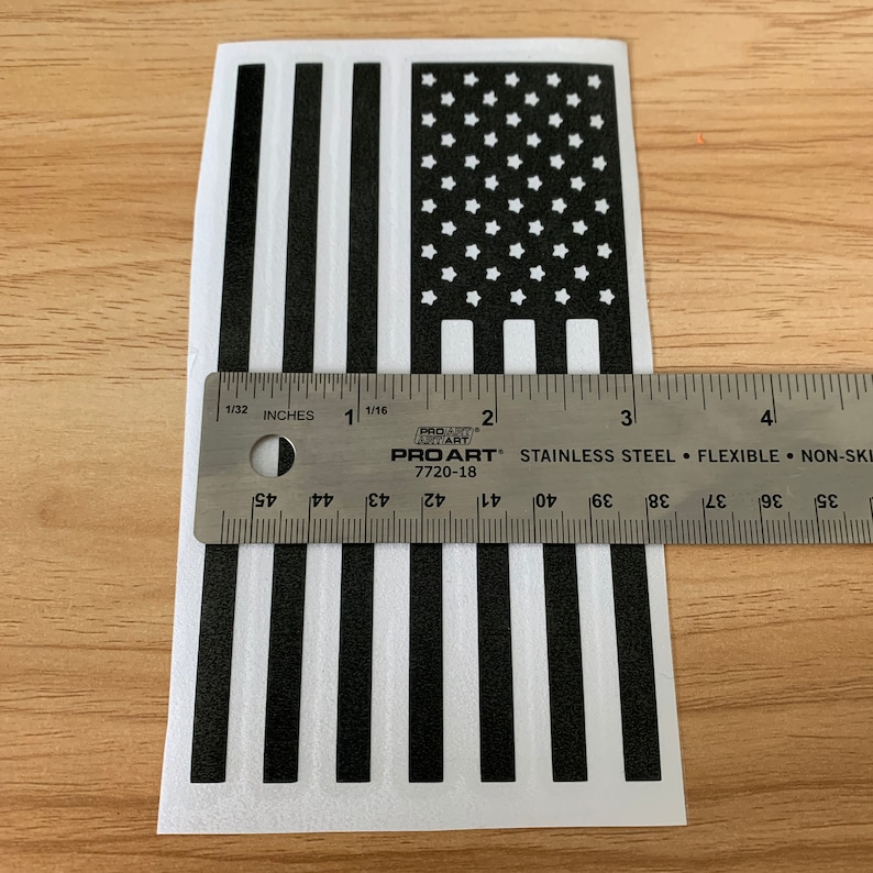 Set of 2 American Flag decal large US flag vinyl decal sticker US flag Flag decal large vinyl decal flag
