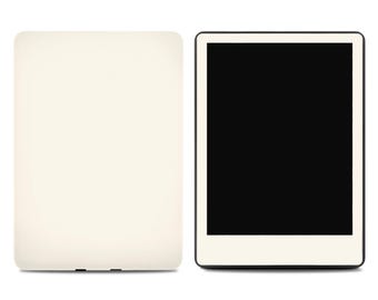 Beige Kindle Paperwhite Skin - Durable Vinyl Ereader Wrap, Easy to Apply