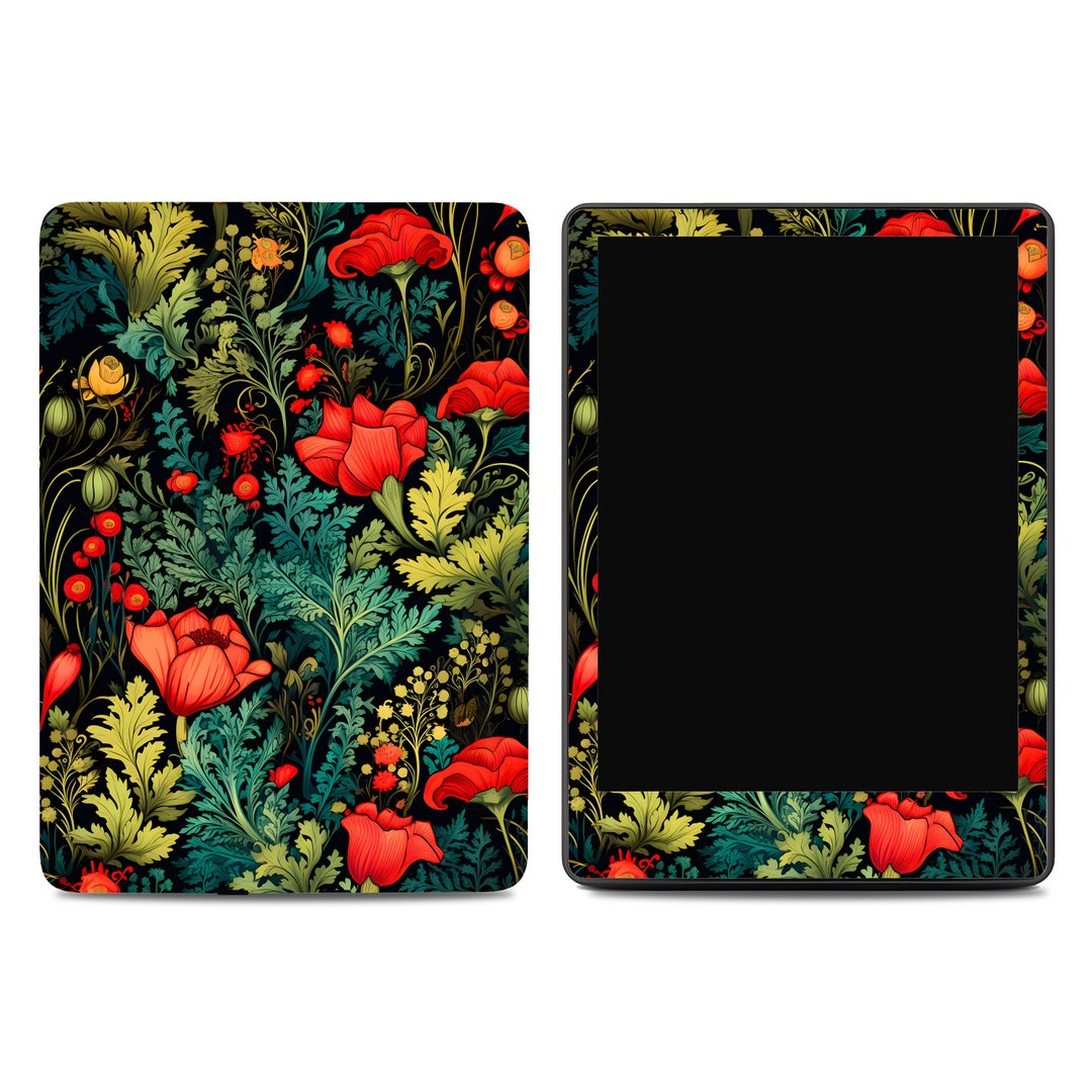 Floral Kindle Skin Kindle Paperwhite Skins Kindle Stickers Kindle Skins