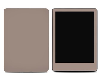 Latte Kindle Skin - Soft Solid Color E-Reader Wrap